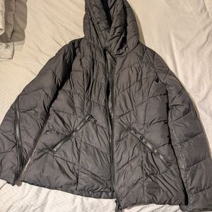 Bernardo Charcoal Quilted Jacket